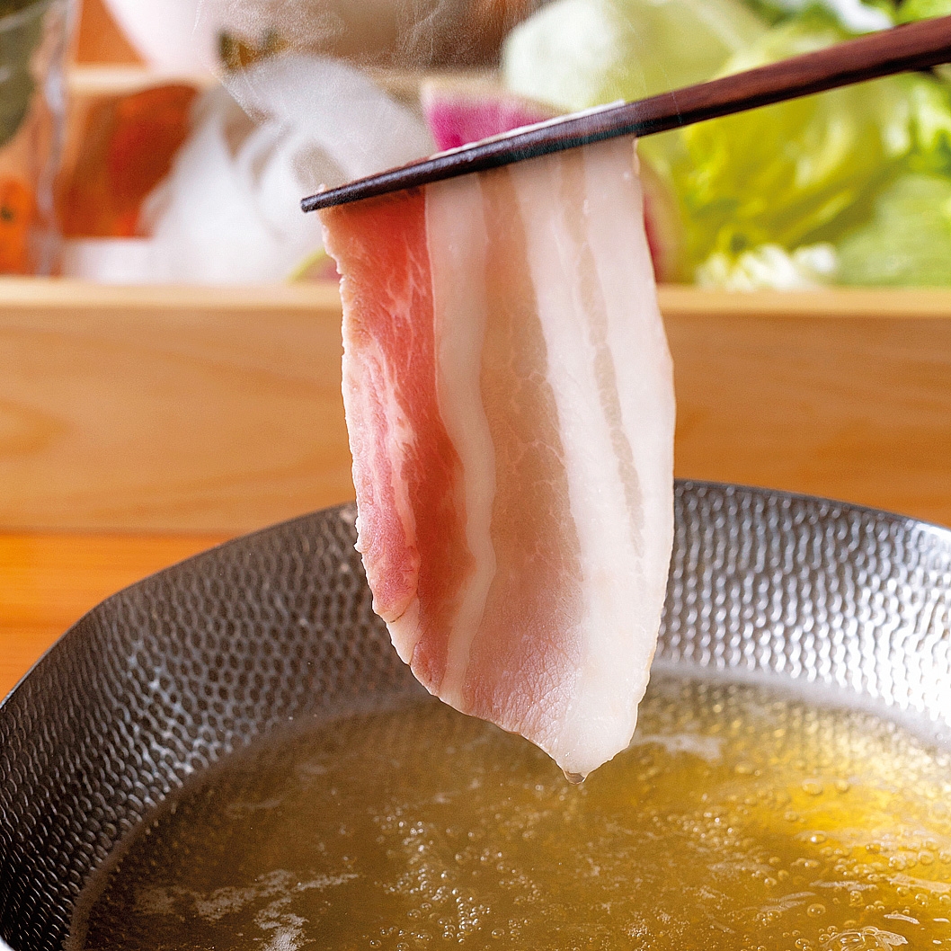 しゃぶしゃぶ　あんず畑から　原田店
